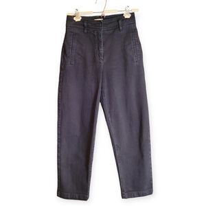 Wilfred Free Tapered Ankle High Rise Jeans in black size 4